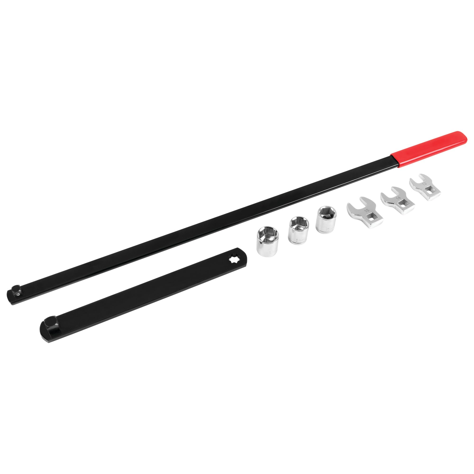 Performance Tool Performance Tool W84010 8 pc Long Handle Serpentine Belt Tool Kit for Spring-Loaded Idler - Outdoor Depot