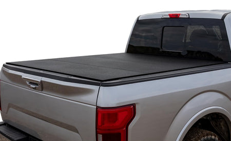 ACI ACI Lomax Folding 15-20 Ford F-150 5.6' Box Hard Tonneau Cover Black Urethane - Outdoor-Depot.us