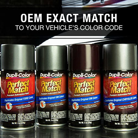 Dupli-Color Dupli-Color Perfect Match Premium Automotive Paint, Cloud White, 8 oz - Outdoor Depot
