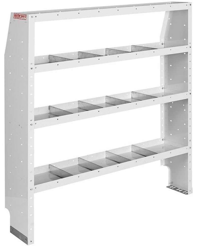 Weather Guard Weather Guard Adjustable 4 Shelf Unit, 60in x 52in x 13.5in, Model 9375-3-03 - Outdoor Depot
