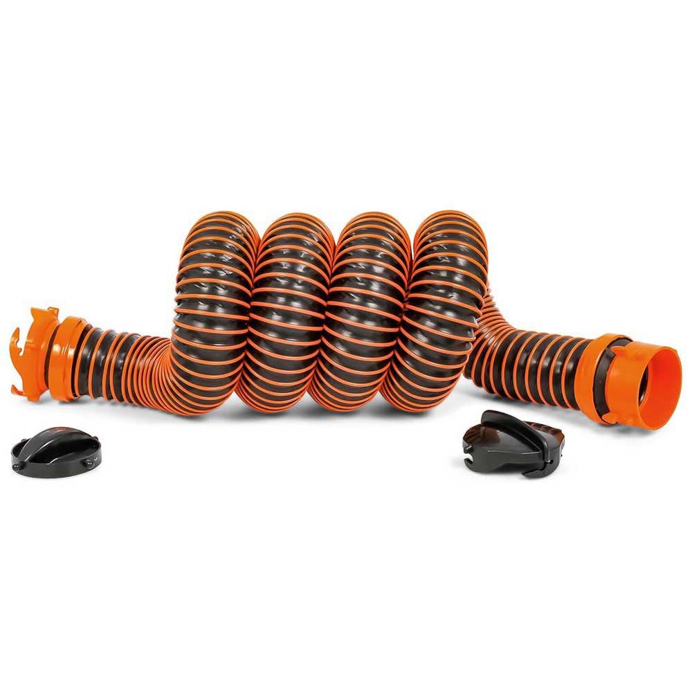 Camco Camco RhinoEXTREME 20-Foot Camper/RV Sewer Hose Kit | Features TPE Technology for Abrasion Resistance - Outdoor Depot