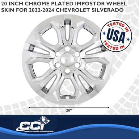 Coast to Coast International Coast to Coast International-IMP511X-Wheel Skins-Fits 2022-2025 Chevrolet - Outdoor Depot