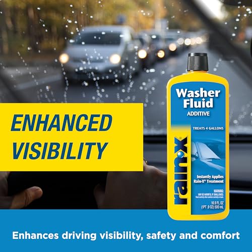 Rain-X Rain-X RX11806D Washer Fluid Additive-16.9 fl. oz, 500. ml - Outdoor Depot