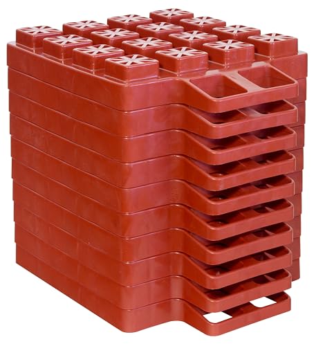VALTERRA LLC A100918 Valterra A10-0918 Stackers Multi-Use RV Leveling Pads (Pack of 10) ...