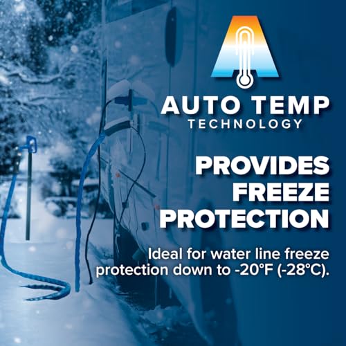 Camco Camco 25-Ft Heated Water Hose for RV - Water Line Freeze Protection Down to -20°F/-28°C - Features - Outdoor Depot