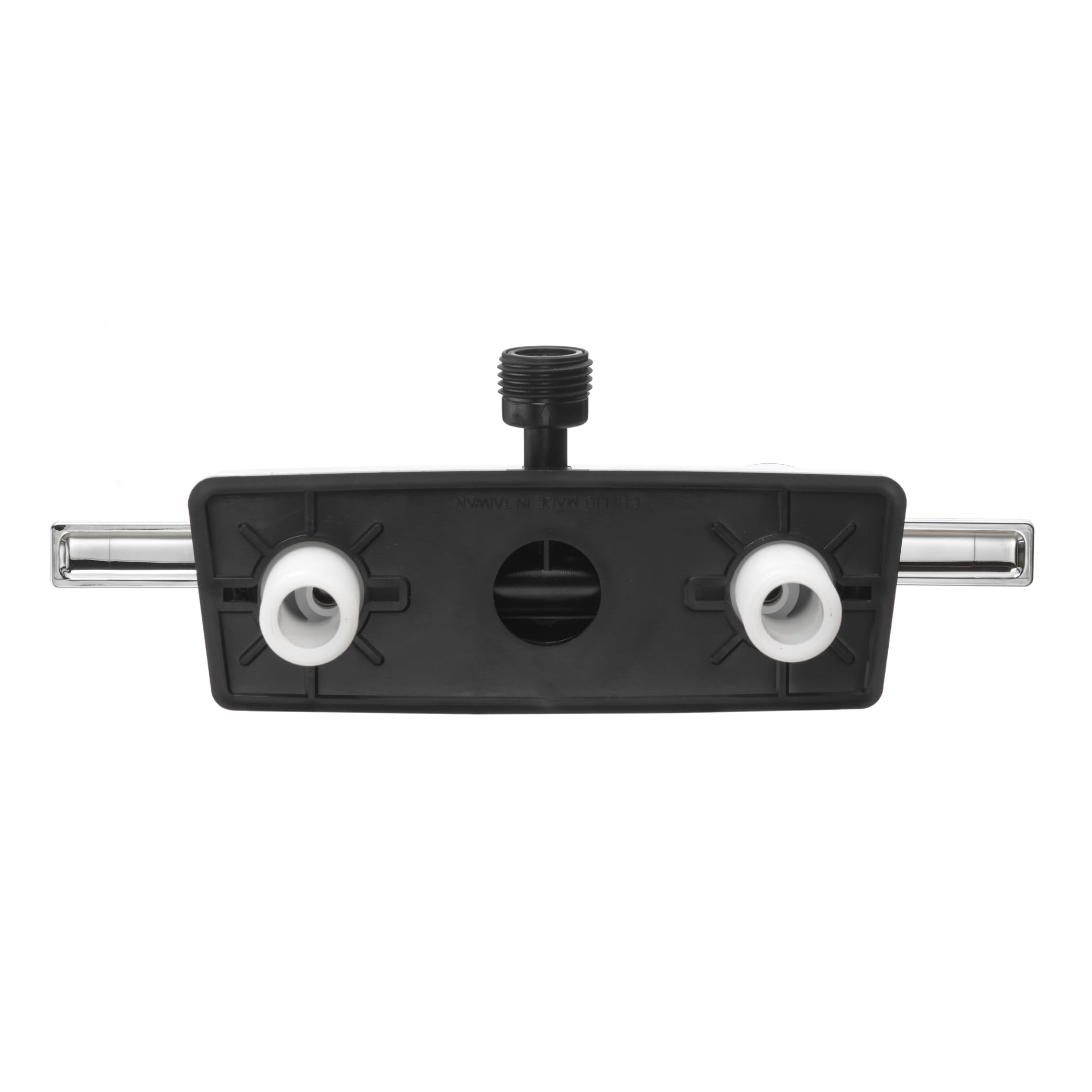 Dura Faucet Dura Faucet (DF-SA100M-CP) Modern RV Shower Faucet Valve Diverter – Chrome, Dual Lever Handles, - Outdoor Depot