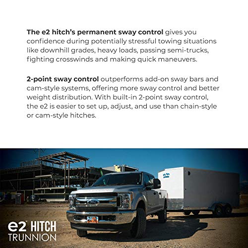 Fastway Fastway e2 2-Point Sway Control Trunnion Hitch, 92-00-1200, 12,000 Lbs Trailer Weight Rating, 1,200 - Outdoor Depot