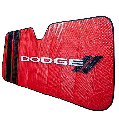 Plasticolor Plasticolor 003705R01 Dodge Red Windshield Sunshade - Outdoor Depot
