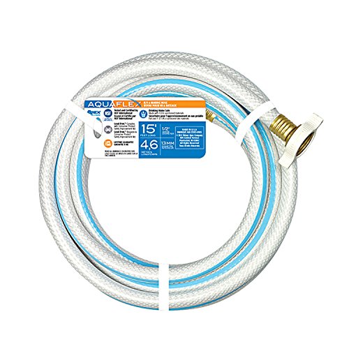 Teknor Apex Teknor Apex 7503-15 AquaFlex RV/Marine Hose - 1/2" x 15' - Outdoor Depot