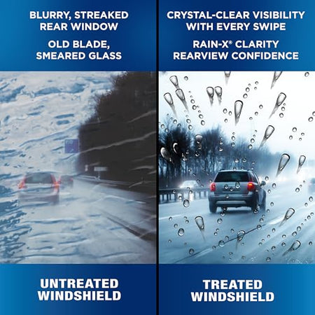 Rain-X Rain-X 850217 RearView Wiper Blade 11", OEM Replacement Rear Windshield Wiper, Interchangeable - Outdoor Depot