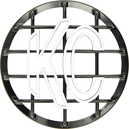 KC KC HiLiTES 7210 6" Black ABS Stone Guard - Single Guard - Outdoor Depot
