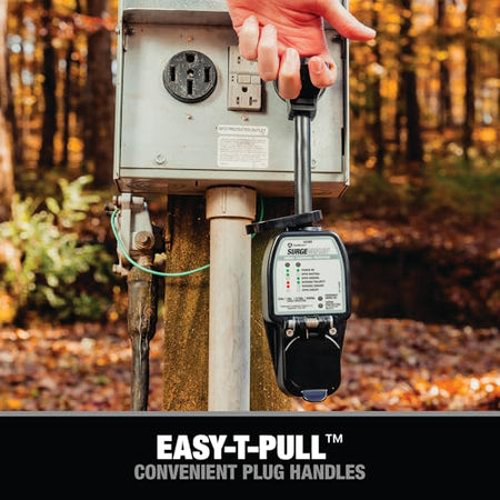 Southwire Southwire Surge Guard 30 Amp Portable RV Surge Protector with Enhanced Diagnostics, 2100 Joules, - Outdoor Depot