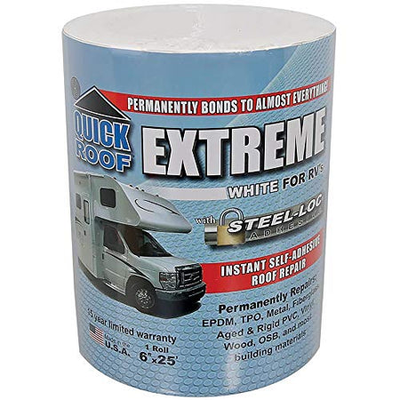 Cofair Cofair UBE625 Quick Roof Extreme White 6" x 25' - Outdoor Depot
