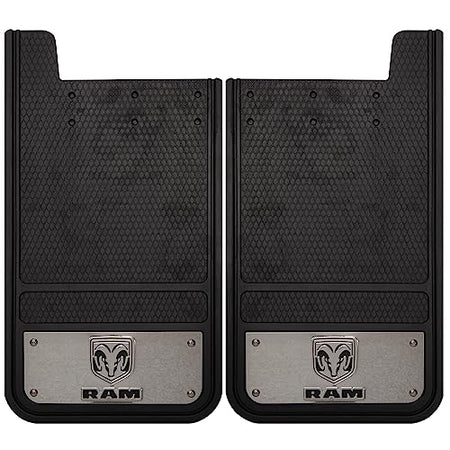 Plasticolor Plasticolor Ram Heavy Duty Rear 12 X 23 Mud Guards, 12" x 23" Rear Mud Guards by Plasticolor - Outdoor Depot