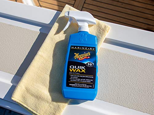 Meguiar's Meguiar's M5916 Marine and RV Quik Wax Clean and Protect, Removes Water Spots and Light - Outdoor Depot