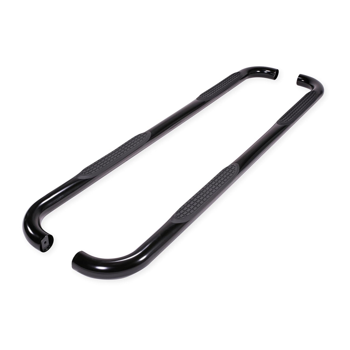 Trailfx TrailFX Nerf Bar Side Steps Fits Ram 1500 Crew Cab 2011-2018 Black Powder Coated 3-Inch Round Bent - Outdoor Depot