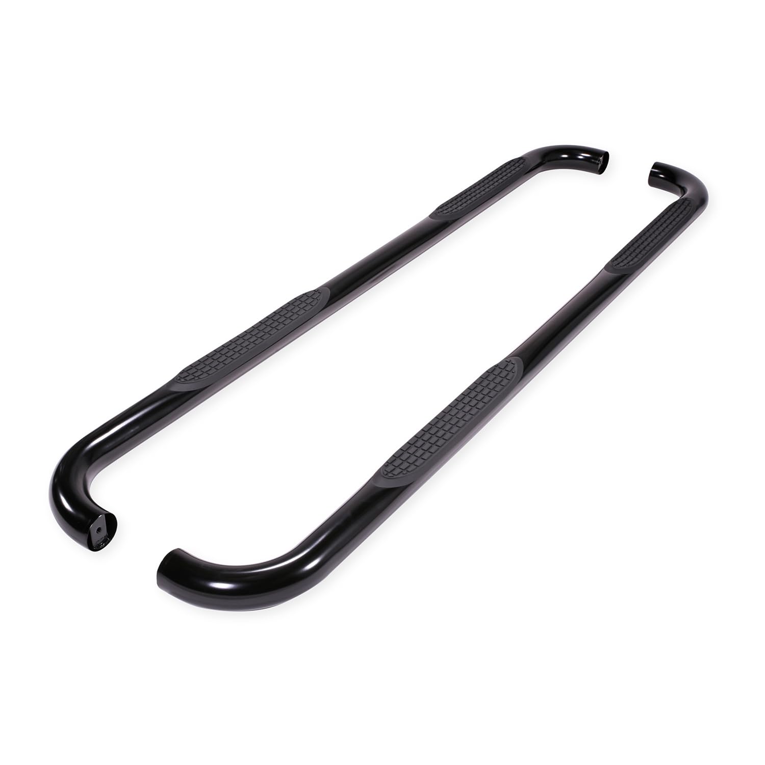 Trailfx TrailFX Nerf Bar Side Fits Ford F-150 Super Cab 2015-2026 Steps 3-Inch Round Bent Black Powder - Outdoor Depot