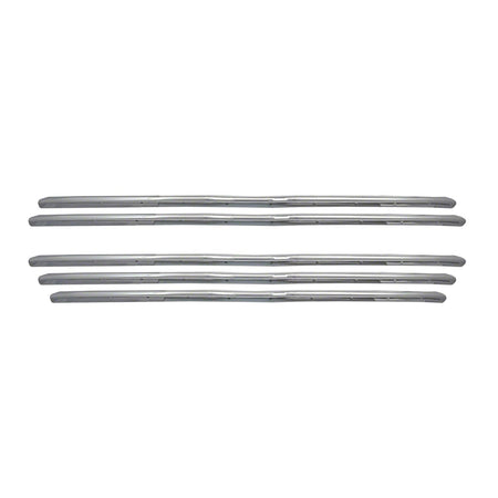 Coast to Coast International CCI Grille Insert IWCGI160, Overlay, Bar Style, 5 Piece, Chrome Plated, ABS - Outdoor Depot
