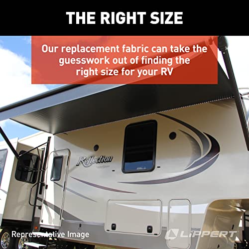 Solera Solera Universal Slide-Topper Replacement Cut-to-Fit Fabric for 5th Wheel RVs, Travel Trailers, - Outdoor Depot
