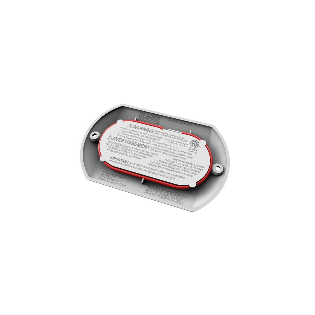 RV SAFE RV Safe RVLP-2W Propane Gas Alarm - 2-Wire, White - Outdoor Depot