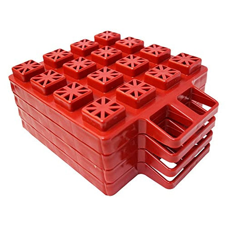 Valterra Valterra A10-0916 Stacker, (Pack of 4) , Red - Outdoor Depot
