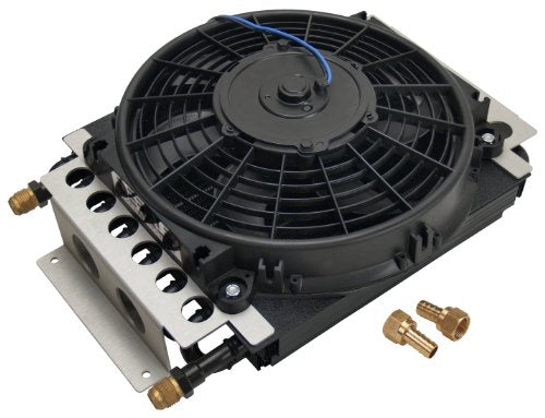 Derale Derale 15800 Electra-Cool Remote Cooler,Black - Outdoor Depot