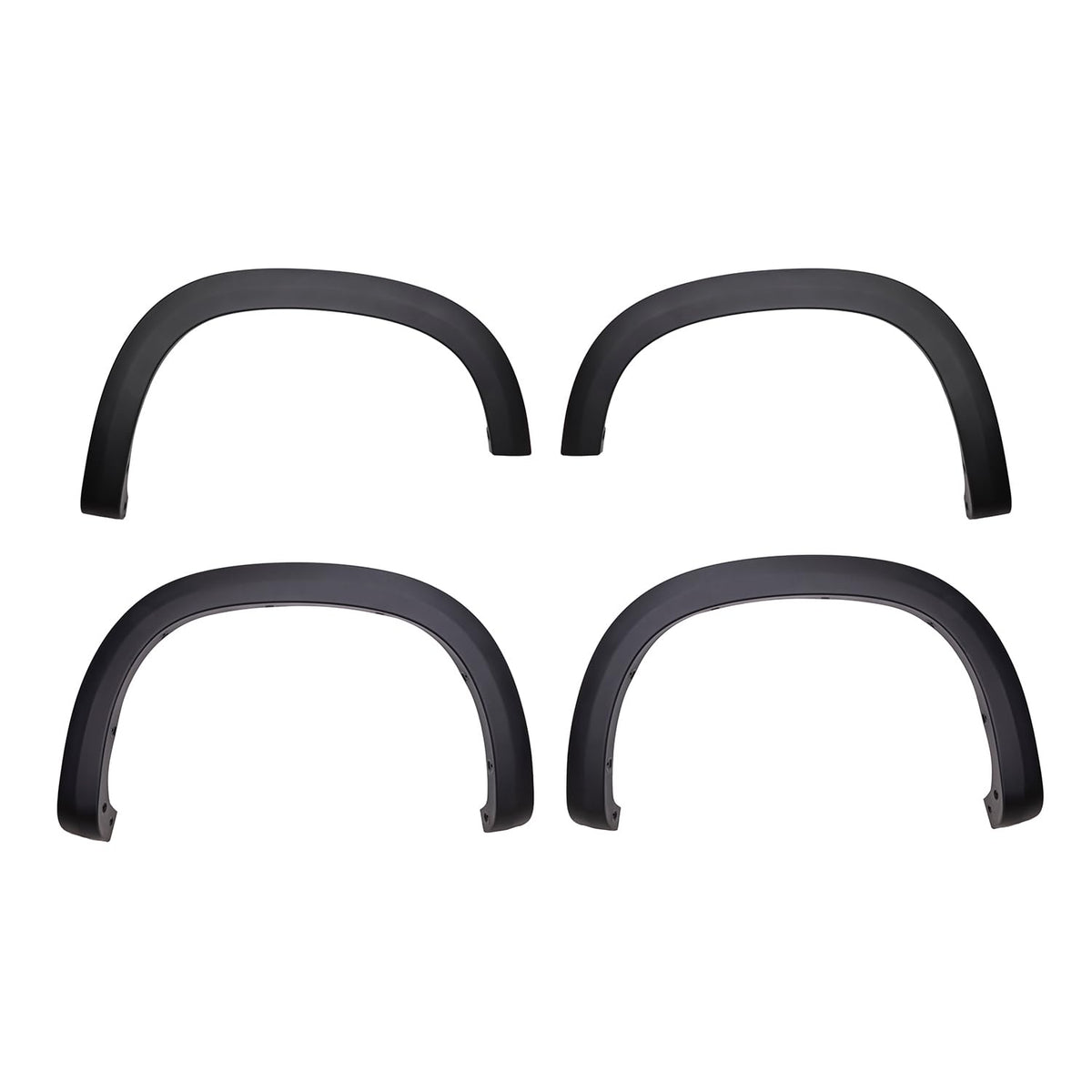 Trailfx TrailFX Fender Flares Fits Chevrolet Silverado 1500 2019-2025 OE Style Black Smooth Paintable - Outdoor Depot