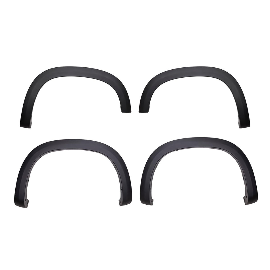 TRAILFX TFC3005OE Fender Flares Fits Chevrolet Silverado 1500 2019-2025 OE Style Blac...