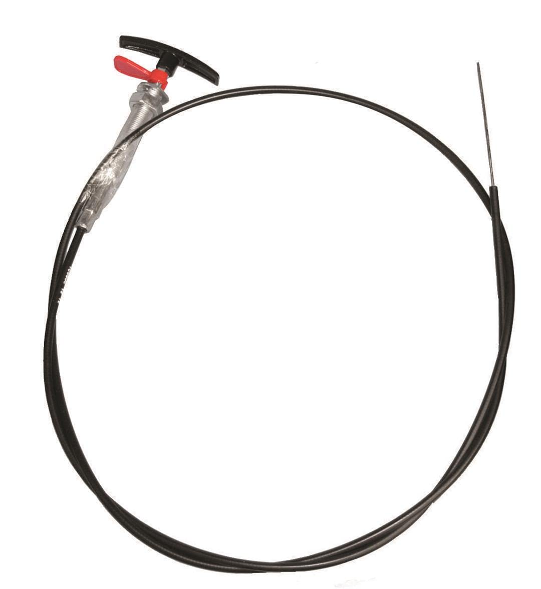 Valterra Valterra TC96PB Waste Valve Cable with Valve Handle - 96" (Pack of 1) - Outdoor Depot