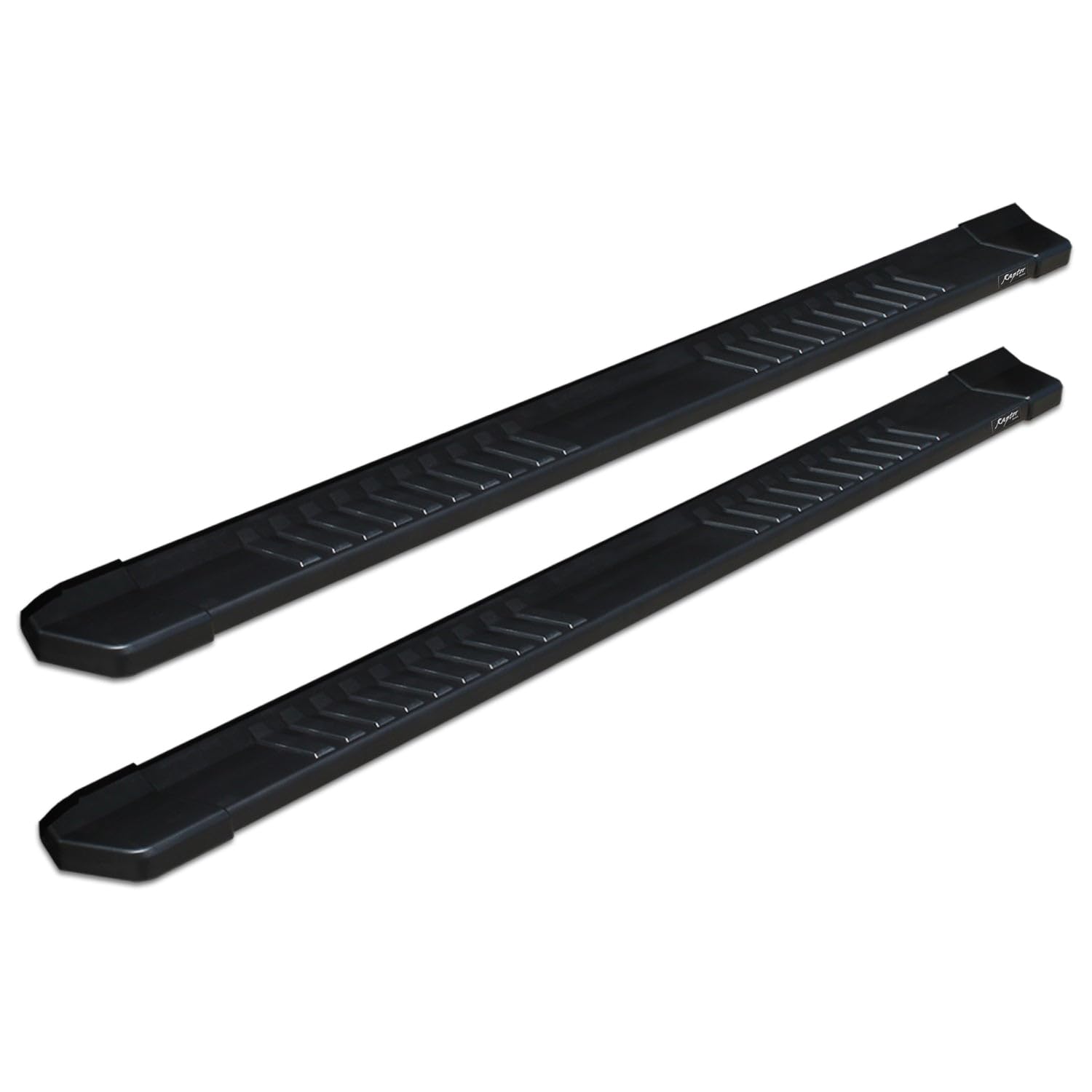 Raptor Series Raptor Series Running Boards Steps 6in OEM Style Black Aluminum Compatible with SuperCrew - Outdoor Depot