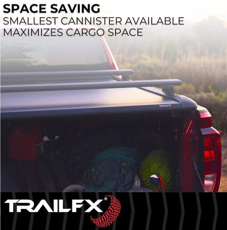 Trailfx TrailFX TFX6003 Hard Retractable Tonneau Cover Fits 2015-2025 Ford F-150 with 5.5 Foot Bed Manual - Outdoor Depot