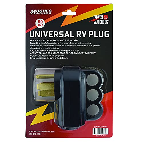 Power Watchdog Power Watchdog 50 Amp Replacement Male Plug (50APlug) – RV Electrical Plug Replacement for - Outdoor Depot