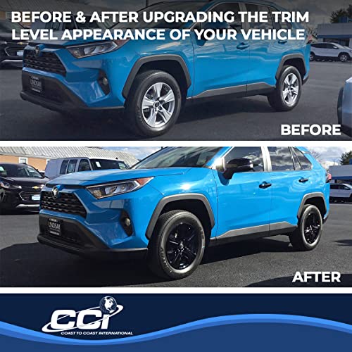Coast to Coast International Impostor Wheel Covers Fits Toyota RAV4 2019-2025 Set of 4 Wheel Skins 5 V - Outdoor Depot