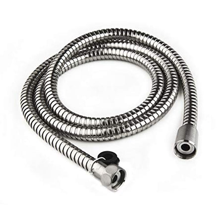 Dura Faucet Dura Faucet DF-SA200-CP RV 60 inch Flexible Stainless Steel Handheld Shower Head Hose (Chrome) - Outdoor Depot