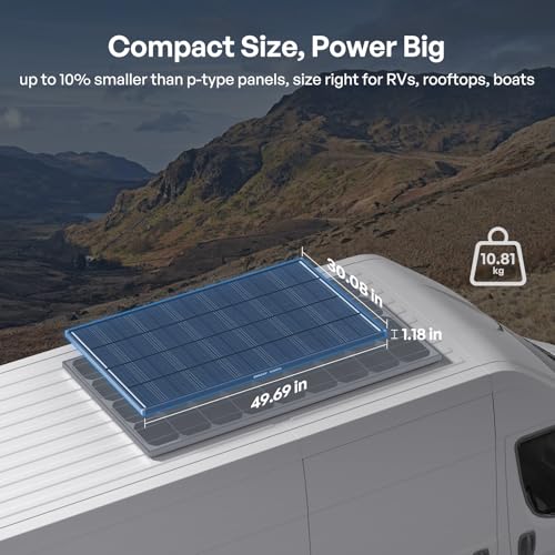 Renogy Renogy 200W ShadowFlux Anti-Shading N-Type Solar Panel, 12V/24V System 200 Watt Solar Panel 25% - Outdoor Depot