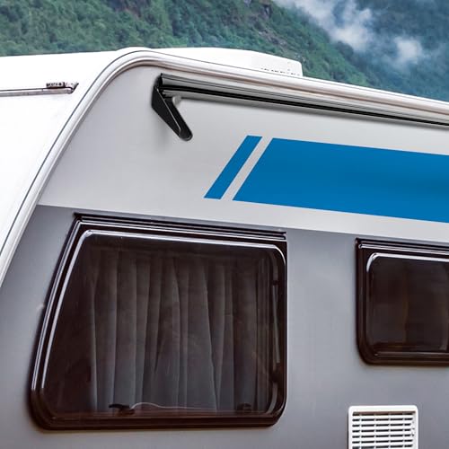 Camco Camco RV Gutter Spouts with Built-in Extensions | Direct Rain Water Runoff Away from The RV | Features - Outdoor Depot