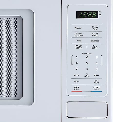 Magic Chef Magic Chef 0.9 Cubic Feet 900 Watt Stainless Countertop Microwave Oven for Compact Spaces with 6 - Outdoor Depot