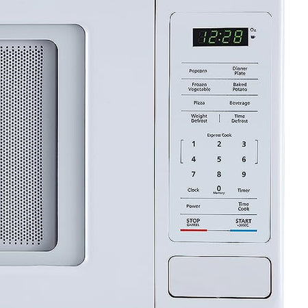Magic Chef Magic Chef 0.9 Cubic Feet 900 Watt Stainless Countertop Microwave Oven for Compact Spaces with 6 - Outdoor Depot