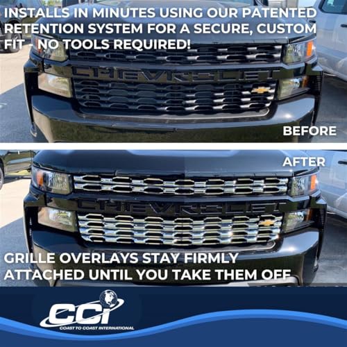 Coast to Coast International COAST2COAST - C2CGI167 - OVRLY; 19- SILVERADO; CHRM; 6 PC - Outdoor Depot