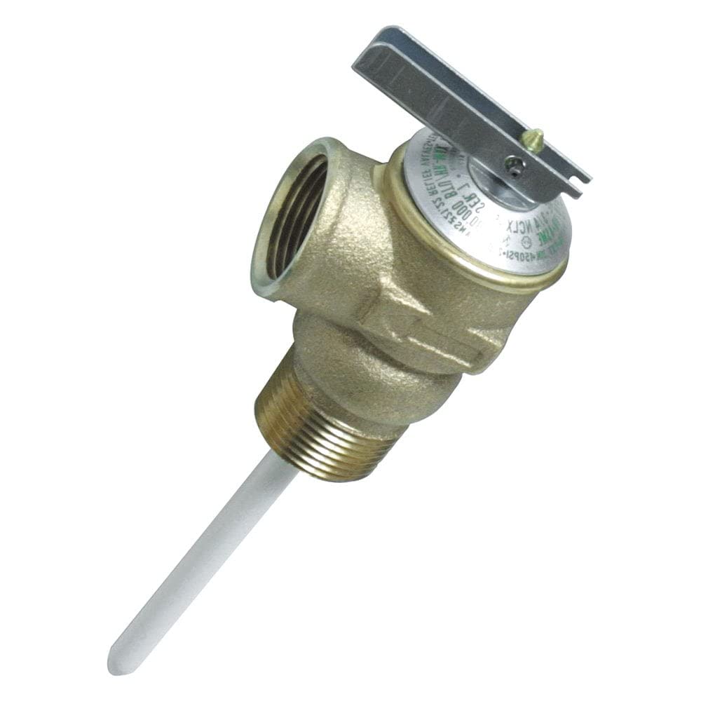 Camco Camco 10471 Propane Hose and Connector (T and P Valve 3/4In with 4In Probe Coated, 150Psi, Bulk) - Outdoor Depot