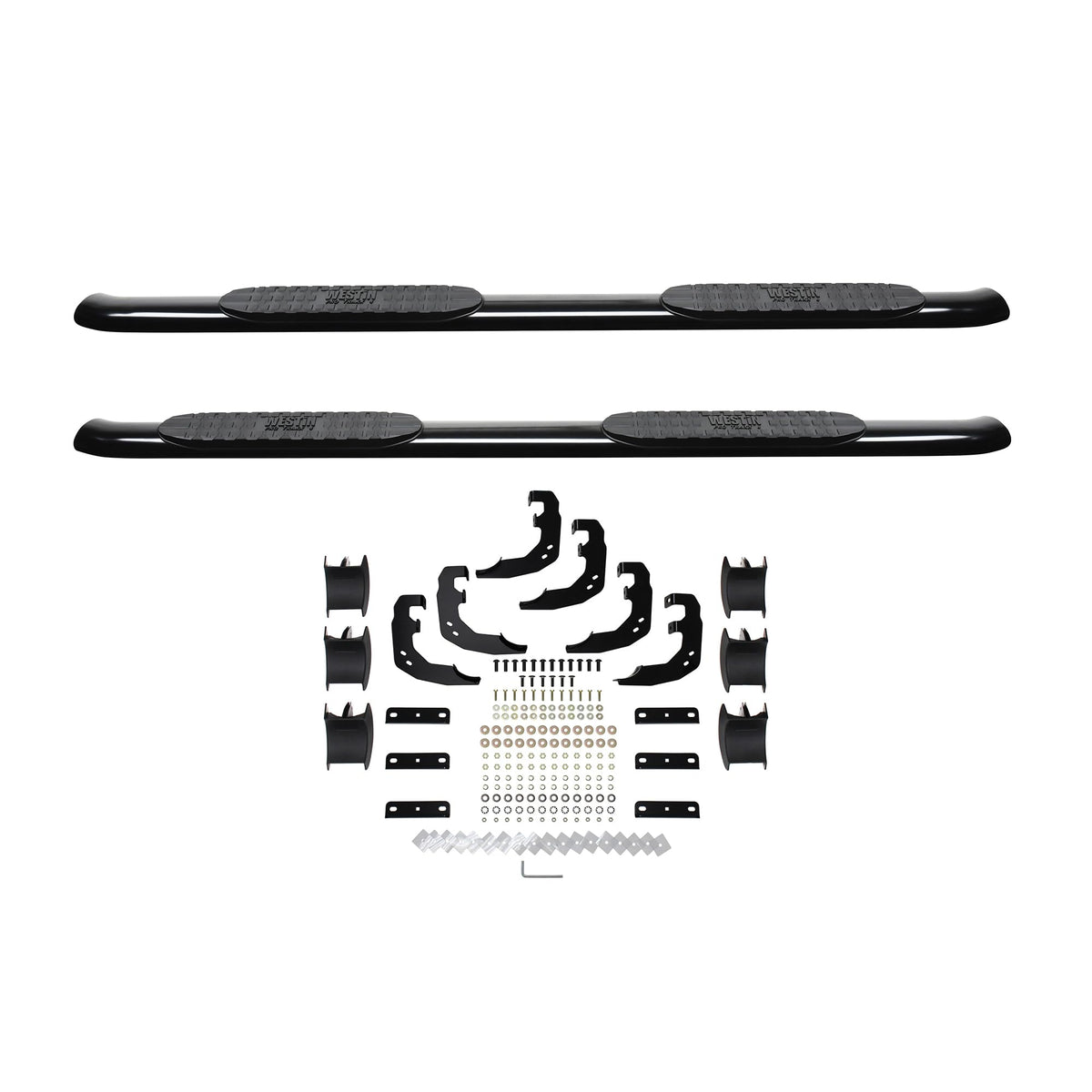Westin Westin 21-24085 PRO TRAXX 4 Oval Nerf Bars fits 2019-2026 Ram 1500 Crew Cab (Exc 1500 Classic) Black - Outdoor Depot