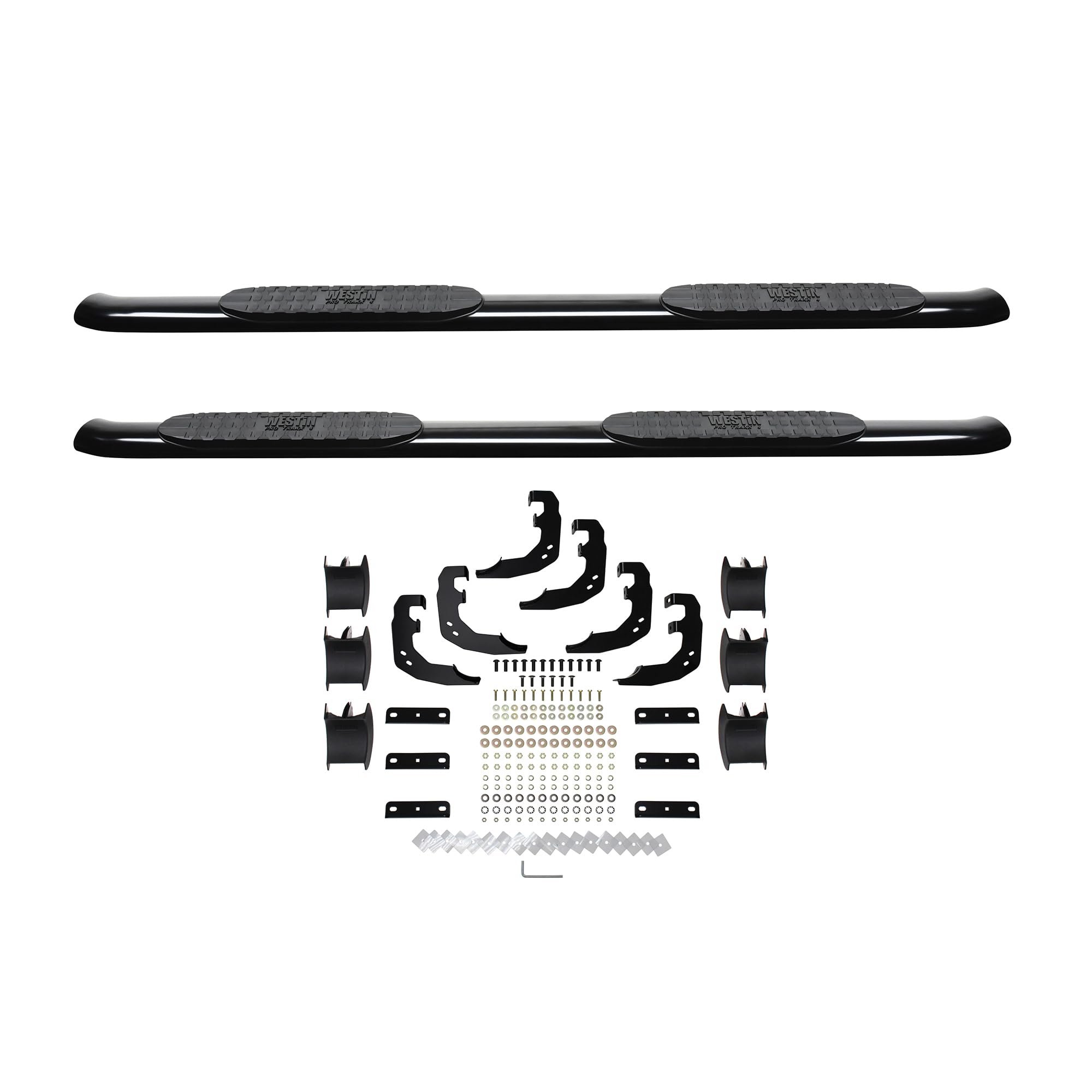 Westin Westin 21-24085 PRO TRAXX 4 Oval Nerf Bars fits 2019-2026 Ram 1500 Crew Cab (Exc 1500 Classic) Black - Outdoor Depot
