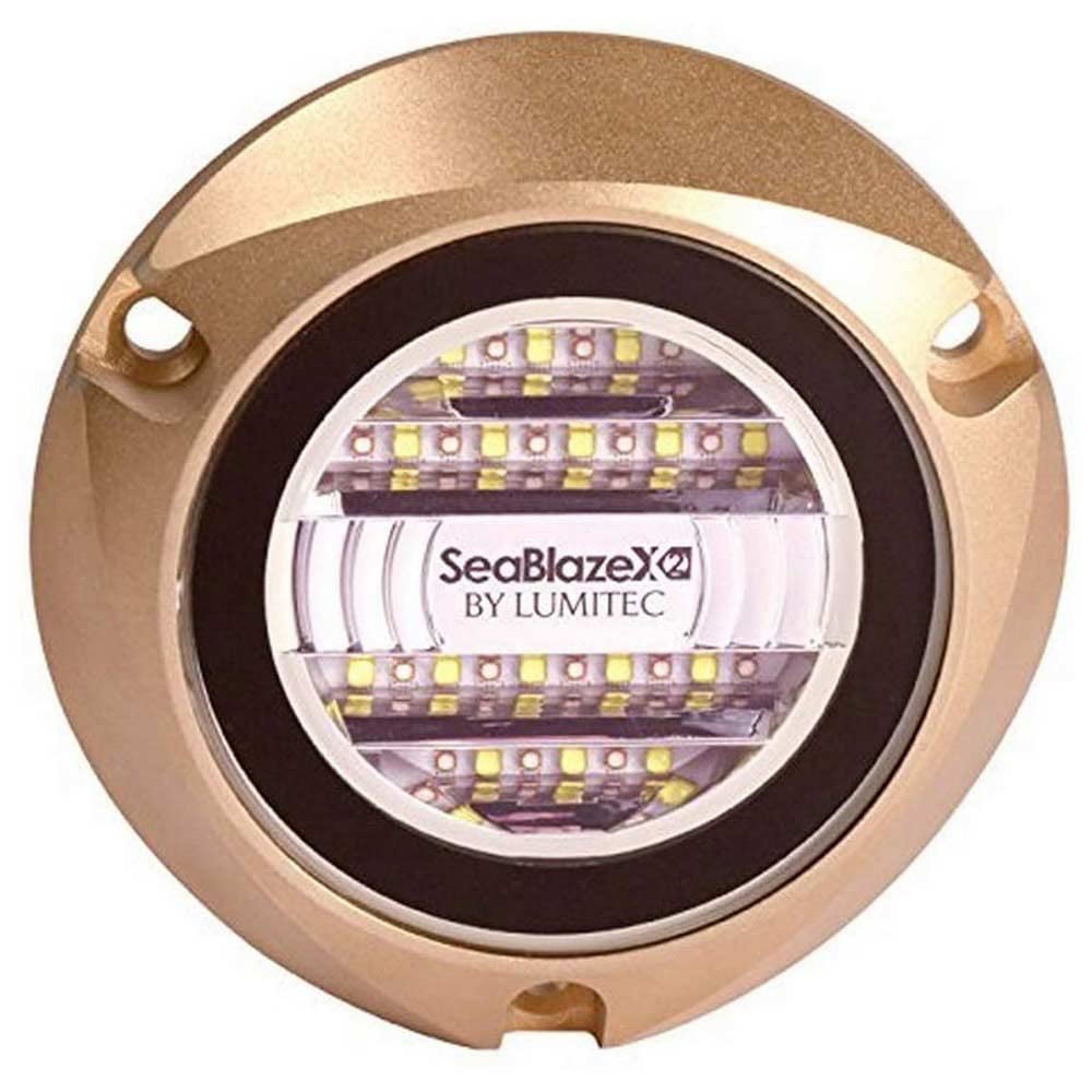 Lumitec Lumitec SeaBlazeX2 Underwater LED Light - 6000 Lumens, Dual Color White/Blue & RGBW Spectrum - Solid - Outdoor Depot