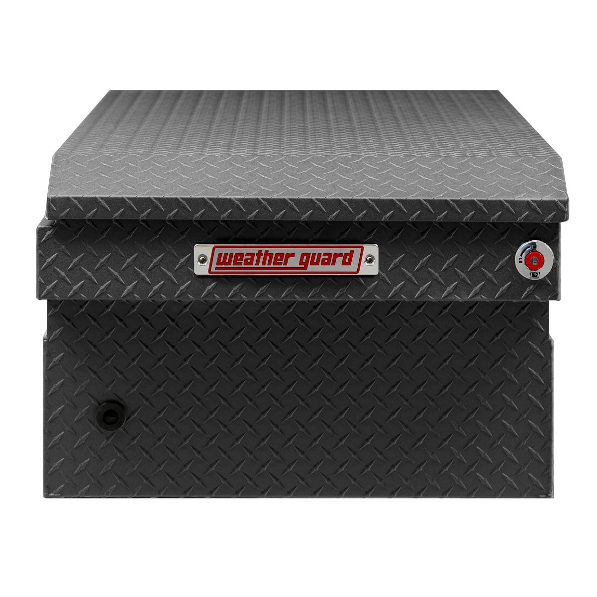 Weather Guard Weather Guard Model 117-52-04 Saddle Truck Box, Aluminum, For Full-Size Trucks, Extra Wide, - Outdoor Depot