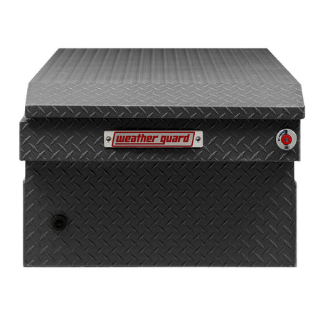 Weather Guard Weather Guard Model 117-52-04 Saddle Truck Box, Aluminum, For Full-Size Trucks, Extra Wide, - Outdoor Depot