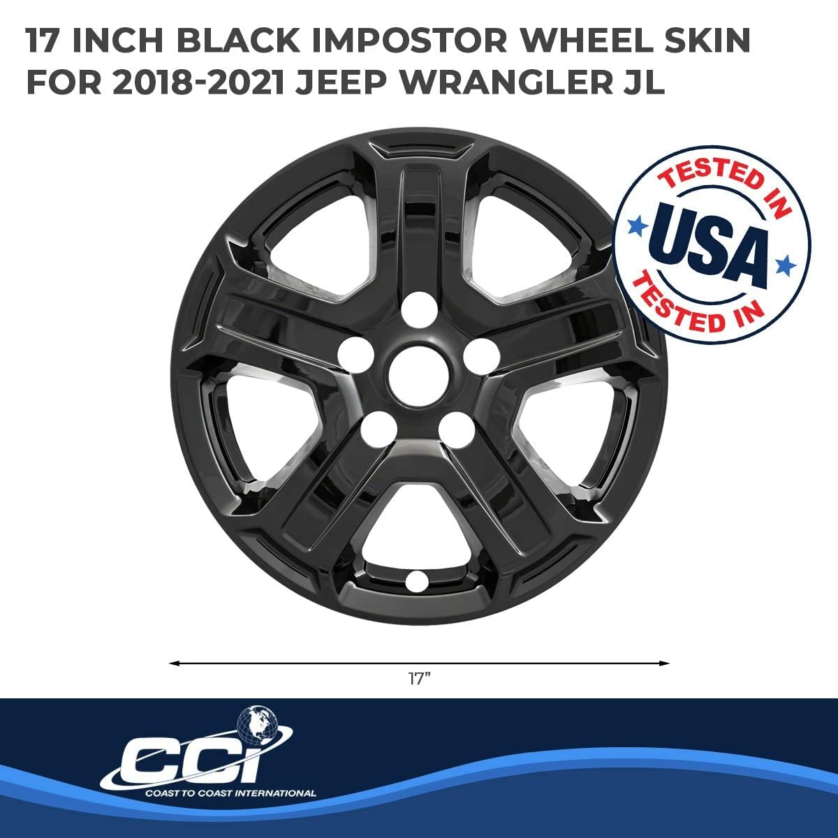 Coast to Coast International COAST2COAST - CCIIMP420BLK - IMPOSTOR W/S;17';GLOSS BLACK;SET OF - Outdoor Depot
