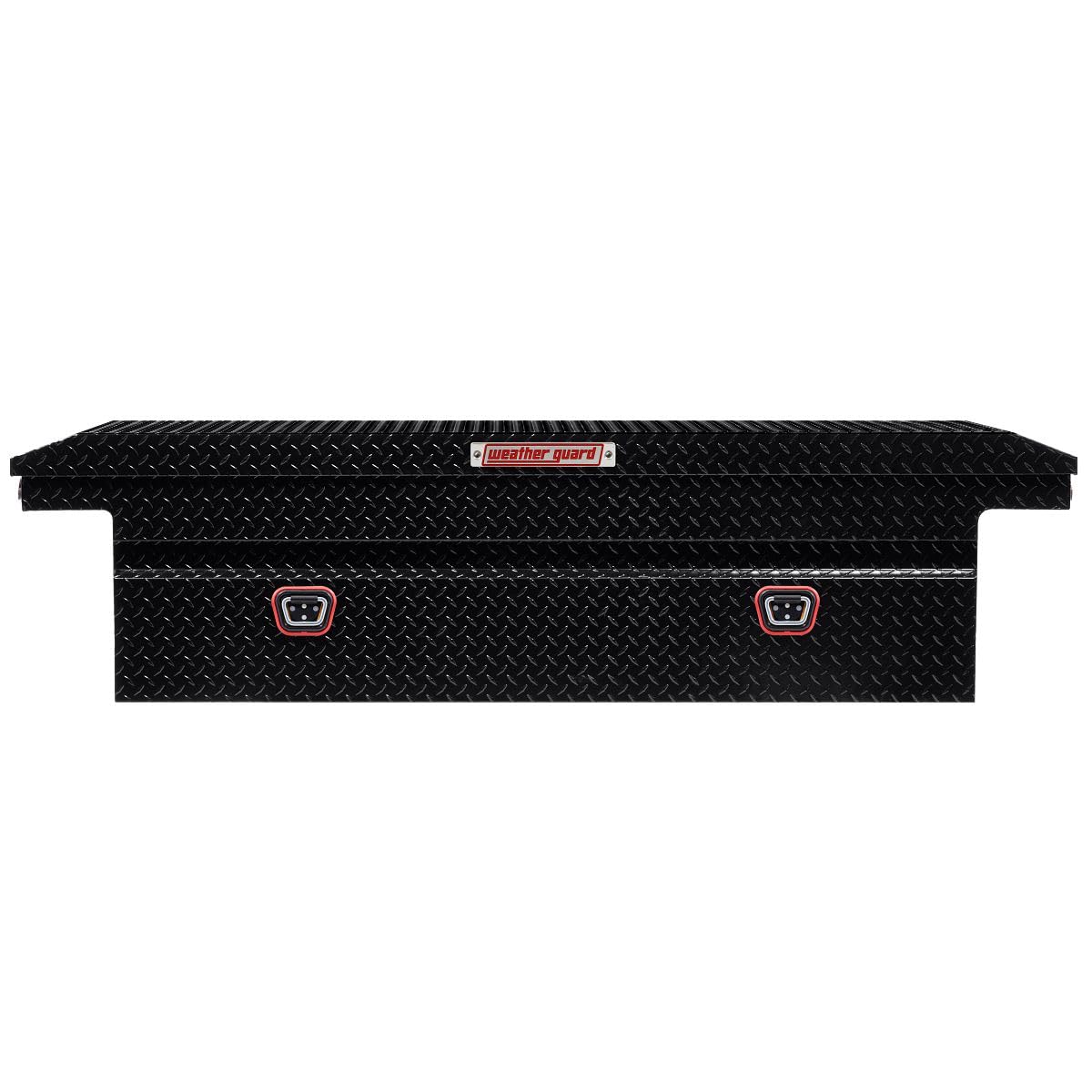 Weather Guard Weather Guard Model 121-5-04 Saddle Truck Box, Aluminum, for Full Size Trucks, Low Profile, - Outdoor Depot