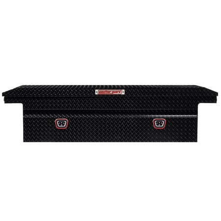 Weather Guard Weather Guard Model 121-5-04 Saddle Truck Box, Aluminum, for Full Size Trucks, Low Profile, - Outdoor Depot