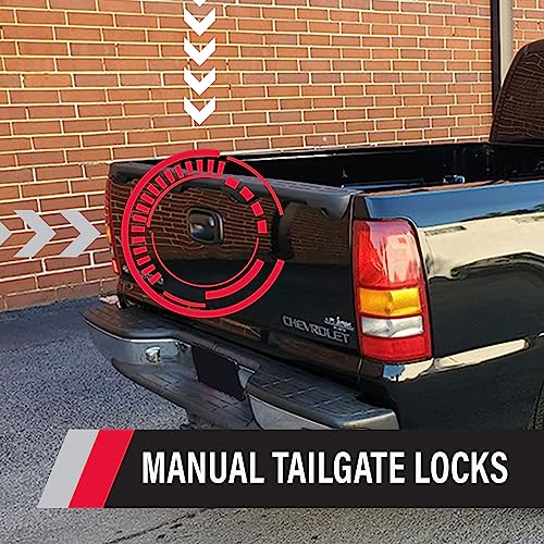Pop & Lock Pop & Lock – Manual Tailgate Lock for Chevy Silverado and GMC Sierra, Fits 1999 to 2007 Models - Outdoor Depot