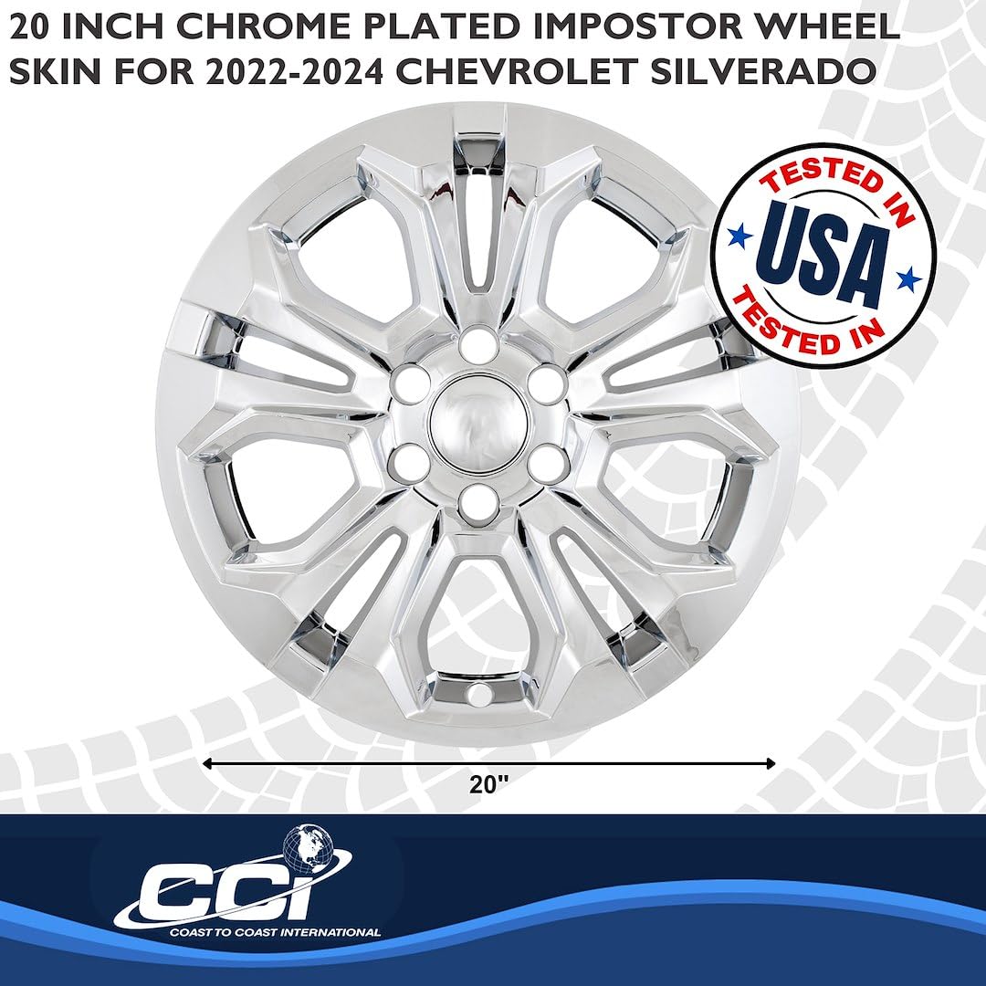 Coast to Coast International Coast to Coast International-IMP511X-Wheel Skins-Fits 2022-2025 Chevrolet - Outdoor Depot